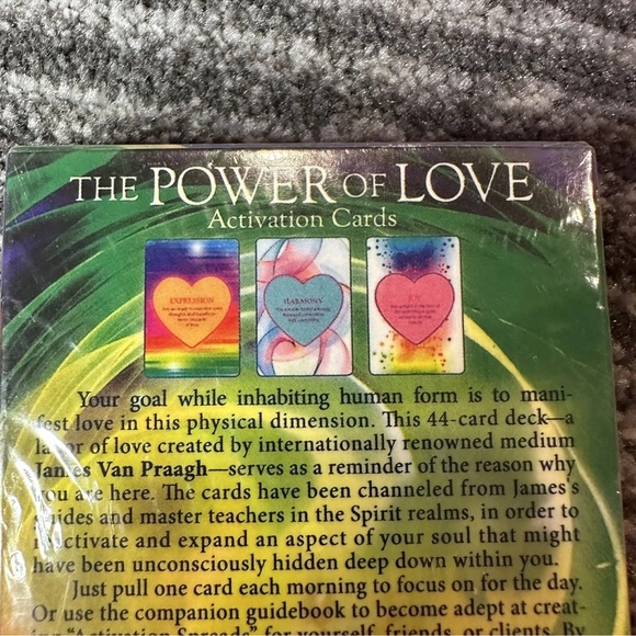 Power Of Love Card Deck A 44 Oracle Fortune Telling Game Tarot Cards Sealed New - Picture 3 of 7